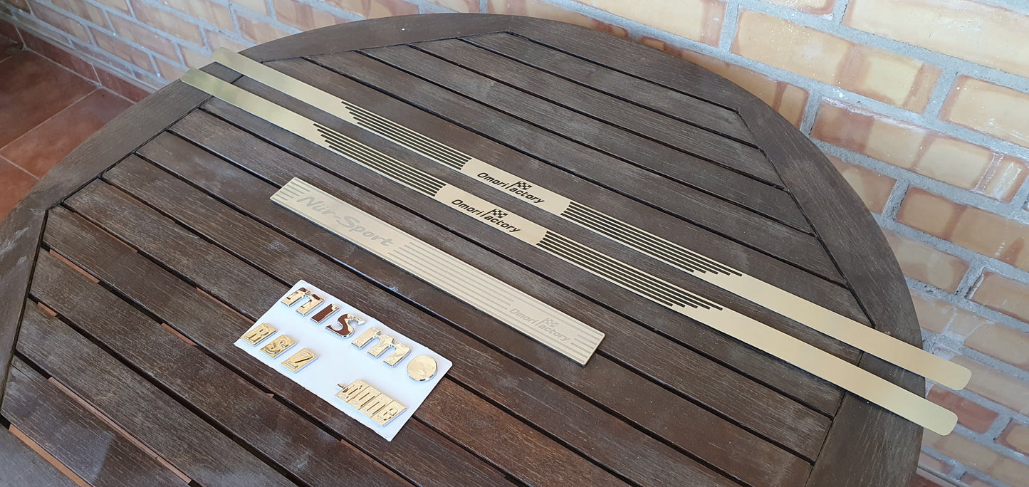 Pack Nur-Sport, Omori Factory Side Sills & Emblem