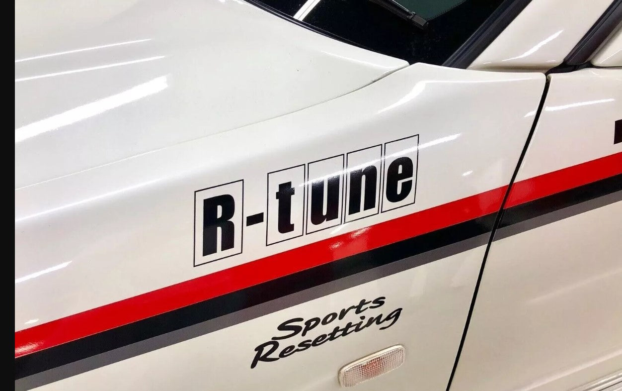 x2 Sports Resetting Stickers Set Black