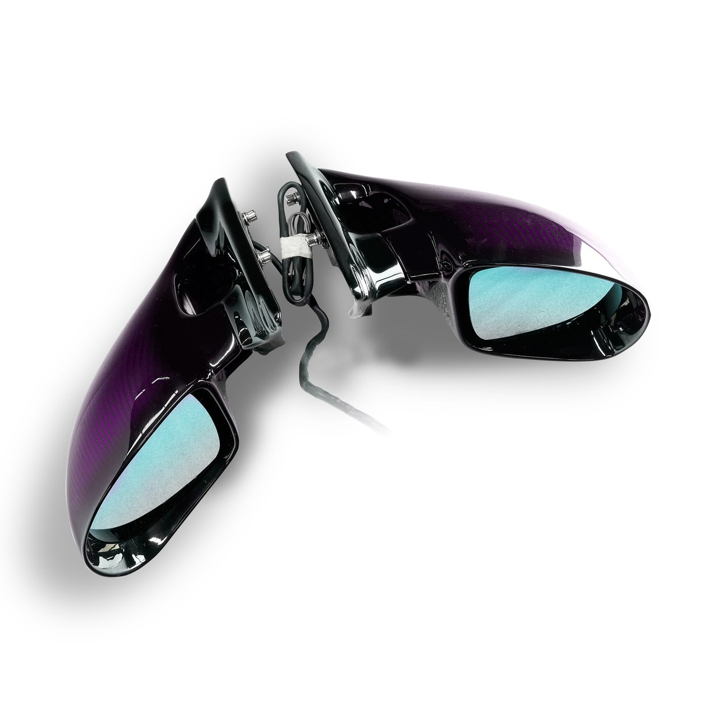 Carbon Aero Mirrors for Silvia S13 Type MINE'S (Midnight Purple)