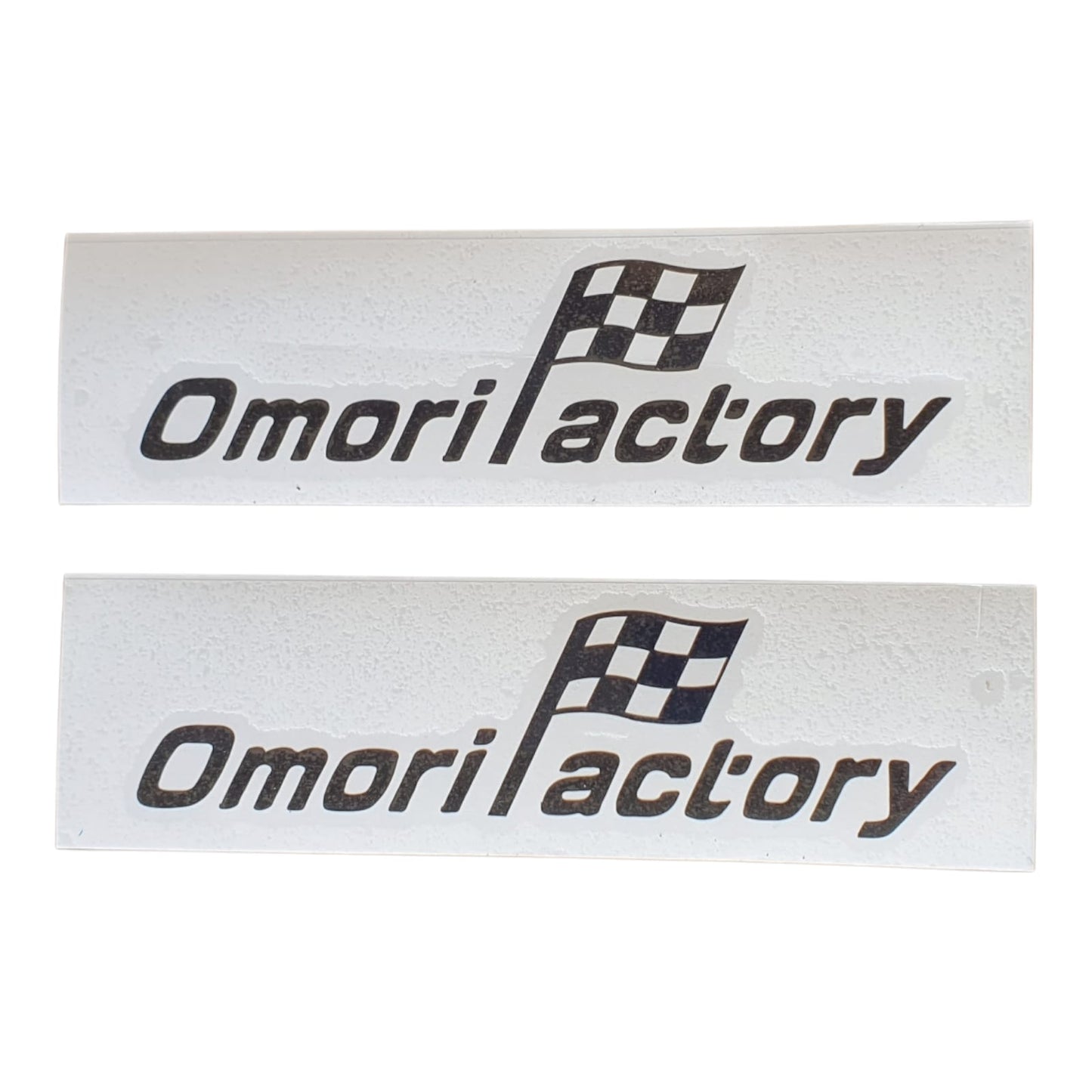 x2 Omori Factory Sticker Set Black