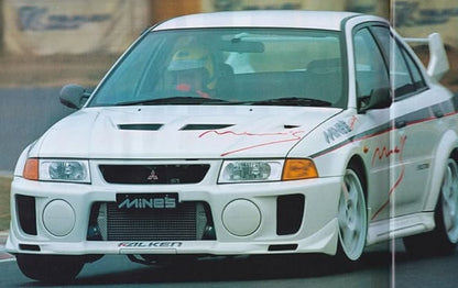 Carbon Aero Mirrors for Mitsubishi EVO 5 6 Type MINE'S (Black)