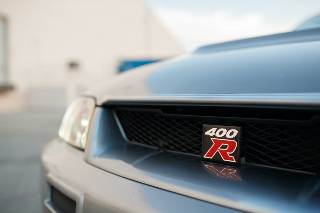 x2 Badge Emblem for Nissan R33 GTR 400R