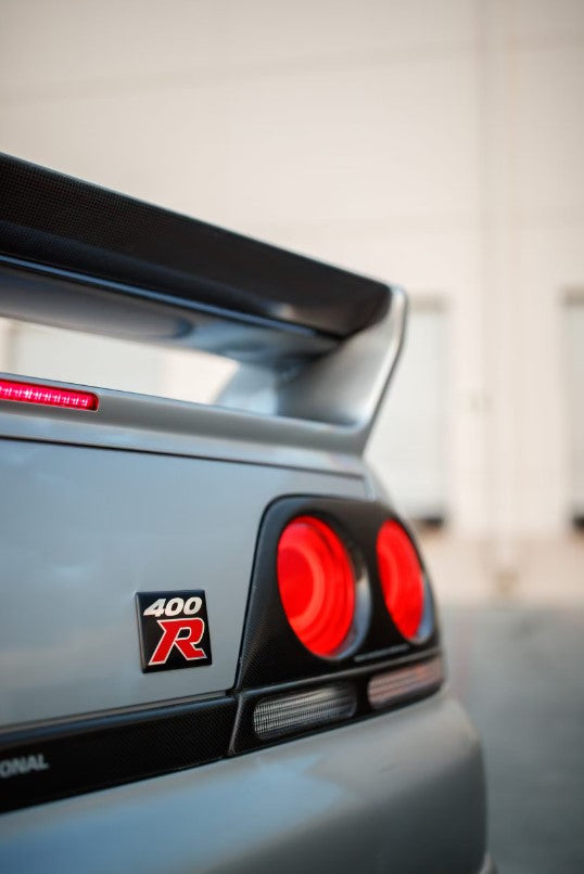 x2 Badge Emblem for Nissan R33 GTR 400R