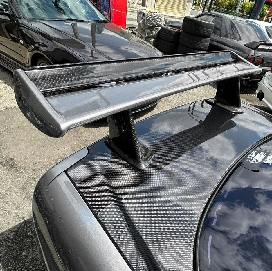 Carbon Rear Wing Blade Type MINE'S (Black)