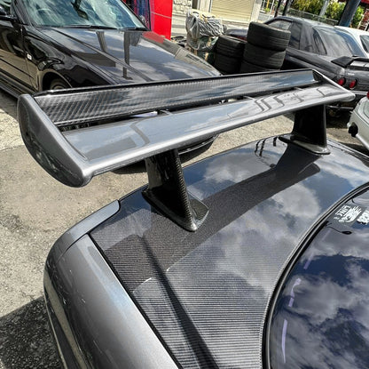 Carbon Rear Wing Blade Type MINE'S (Black)