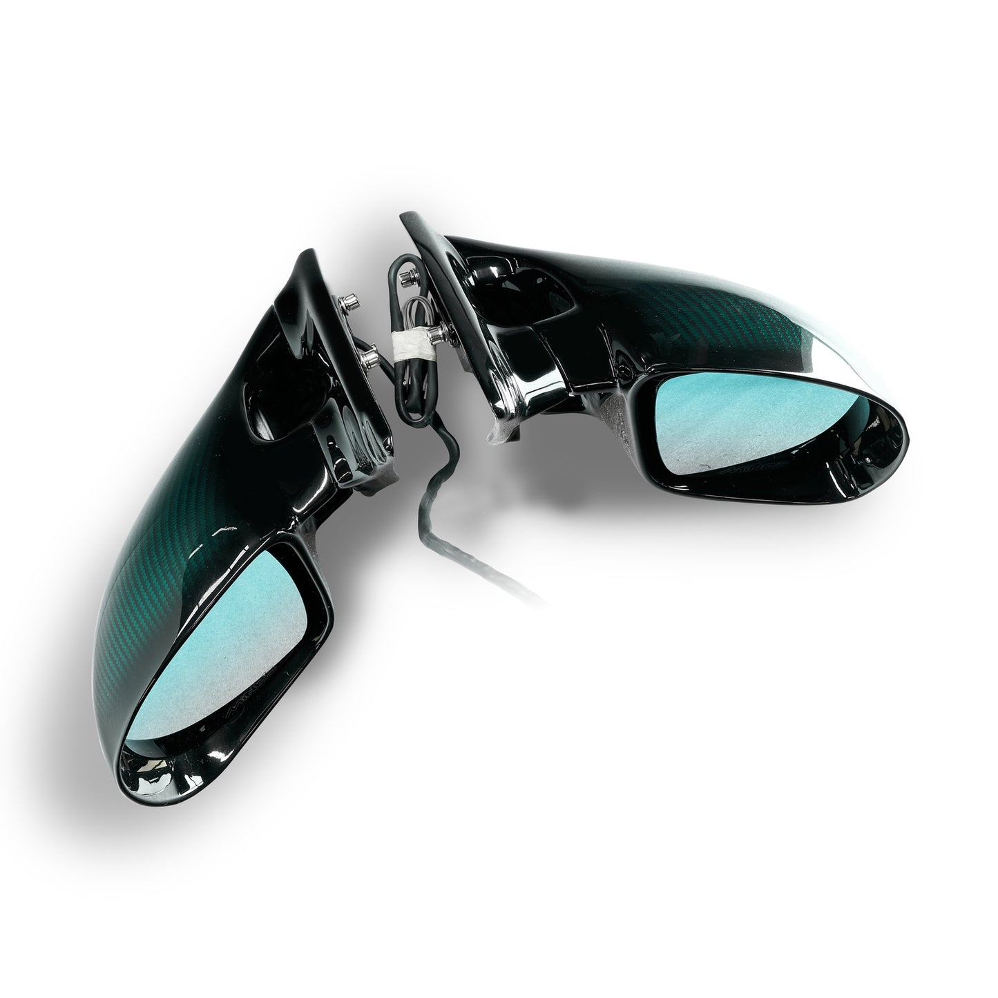 Replica MINE'S Carbon Aero Mirrors for BNR34 (Emerald)