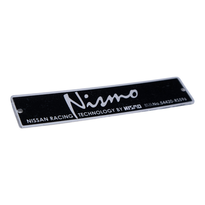 Nismo Strut Bar Plate (Old Logo)