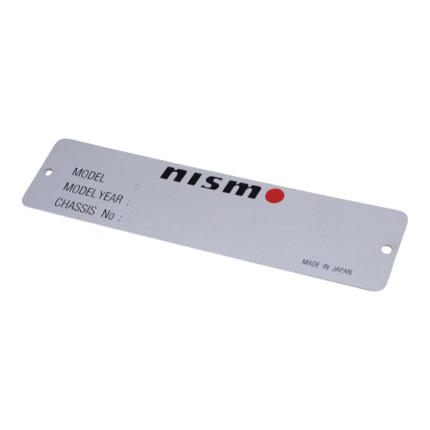 Nismo Chasis Plate