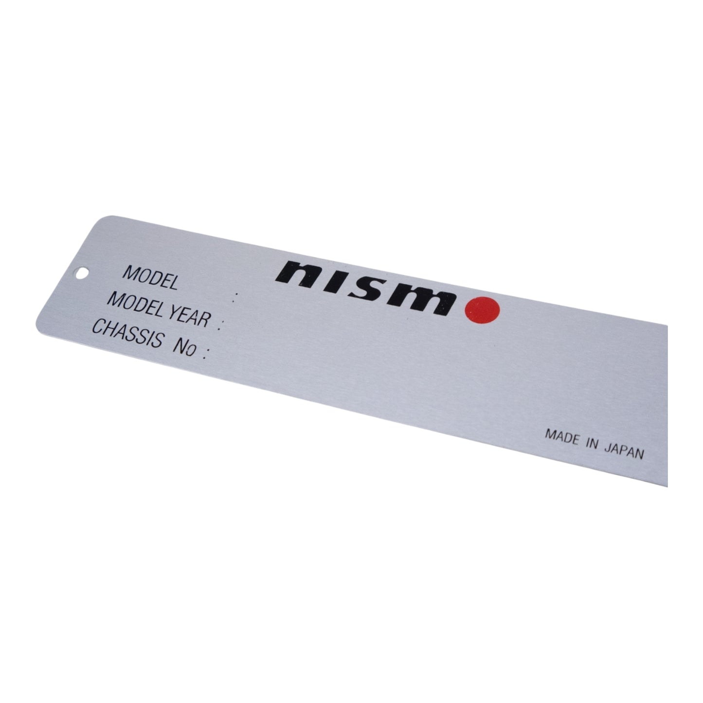 Nismo Chasis Plate