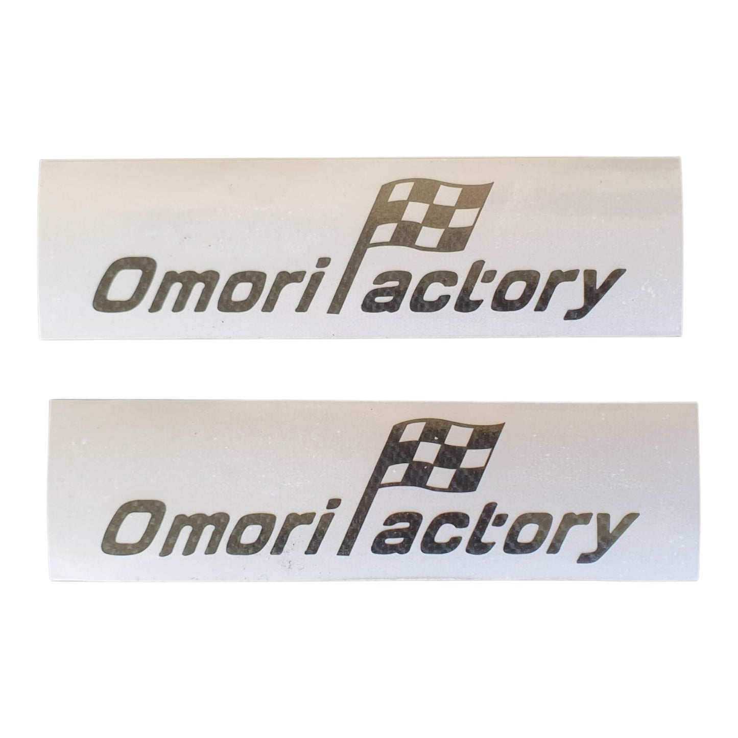 x2 Omori Factory Sticker Carbon