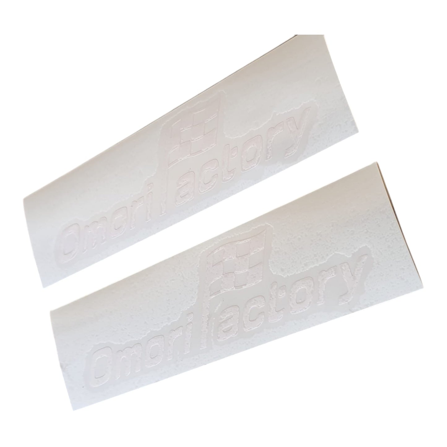 x2 Omori Factory Sticker Set White