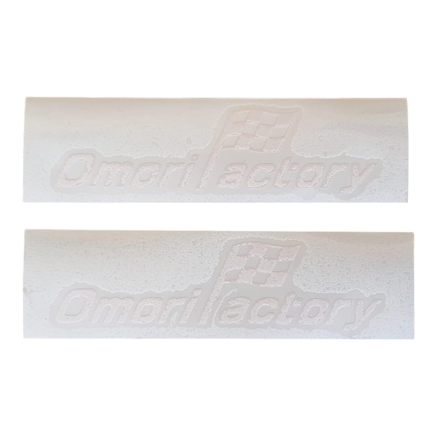 x2 Omori Factory Sticker Set White