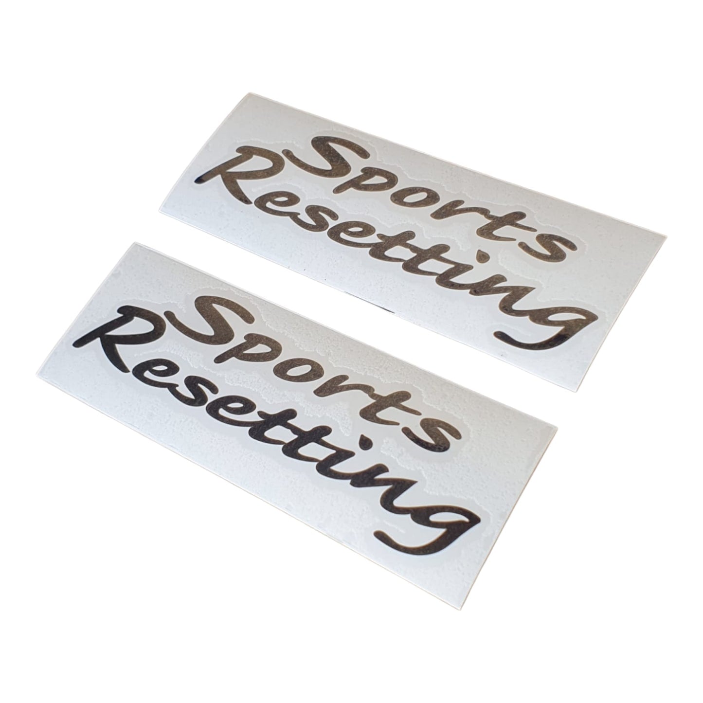 x2 Sports Resetting Stickers Set Black