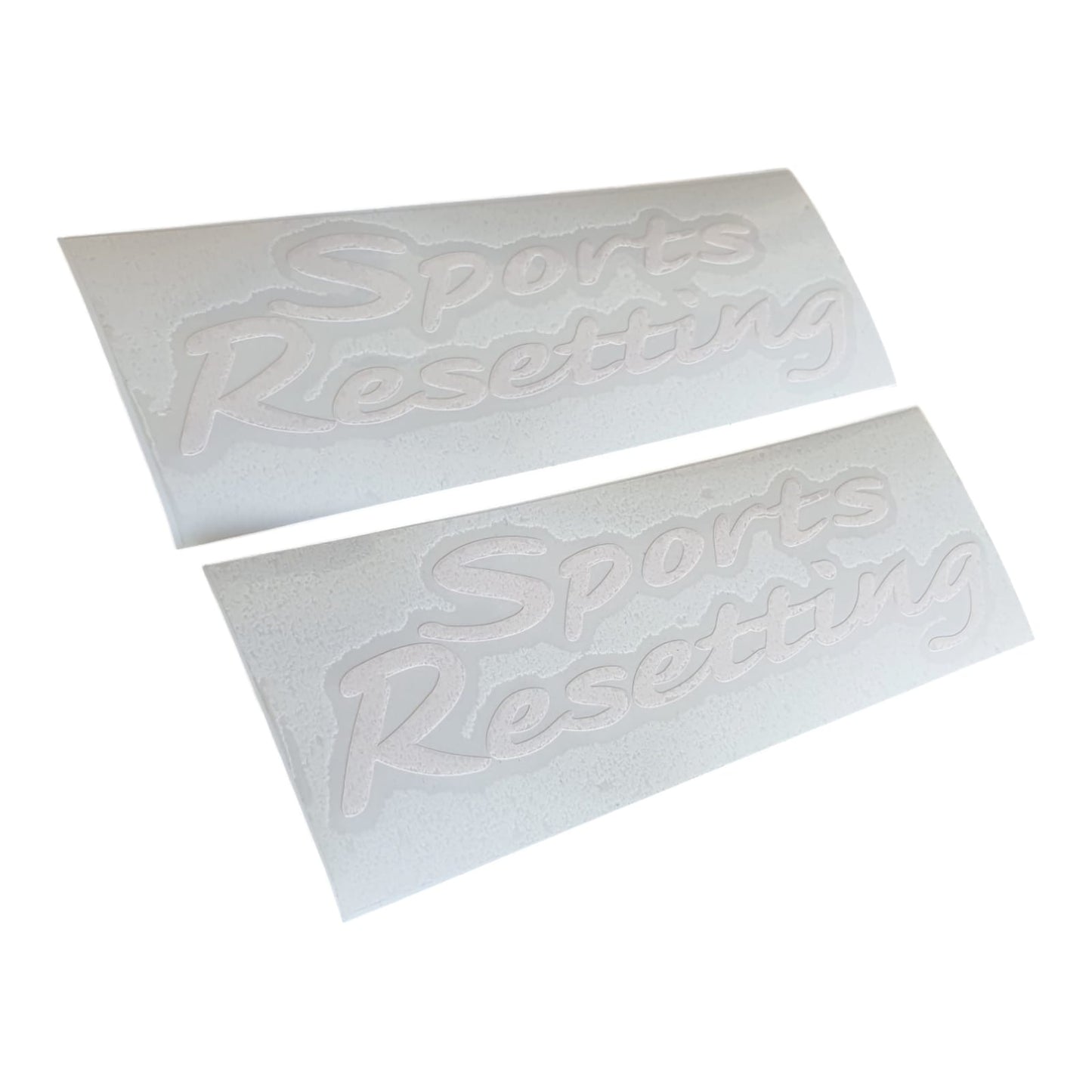 x2 Sports Resetting Sticker Set White