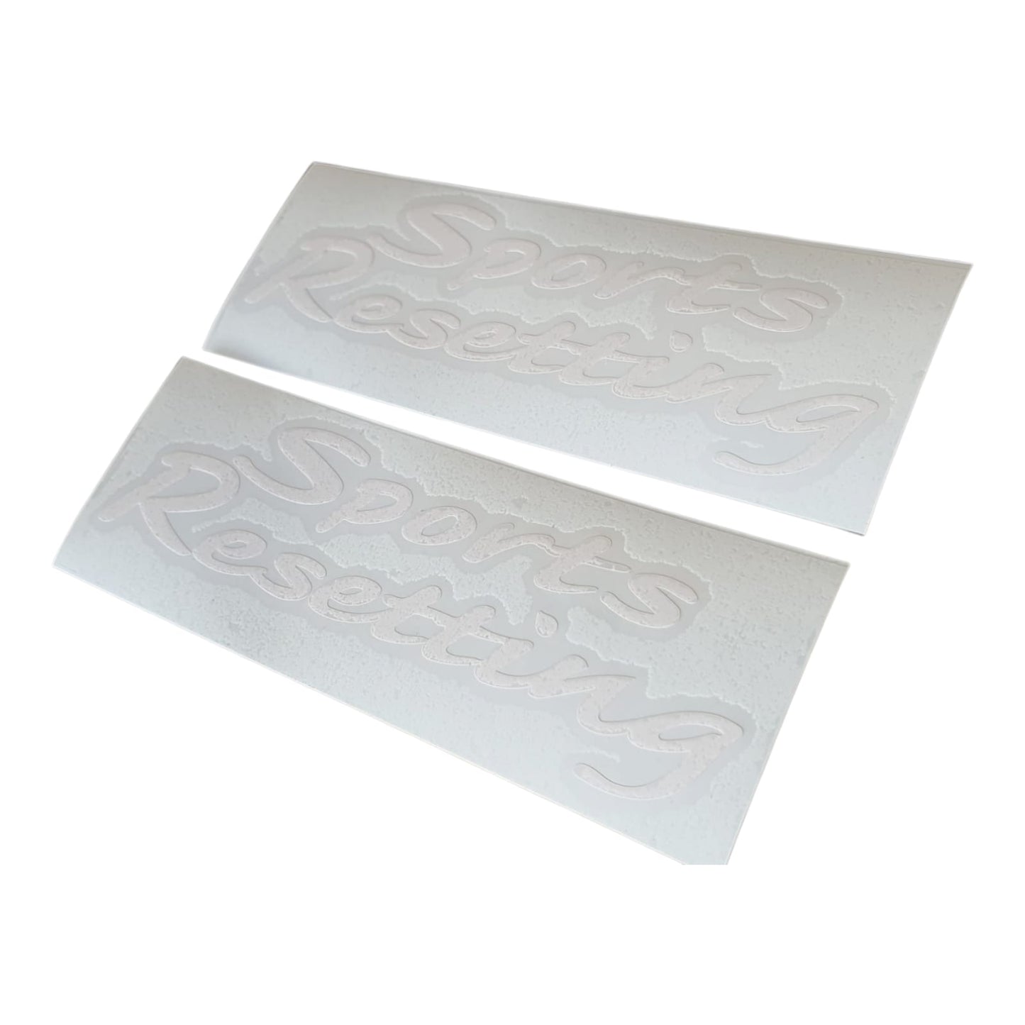 x2 Sports Resetting Sticker Set White