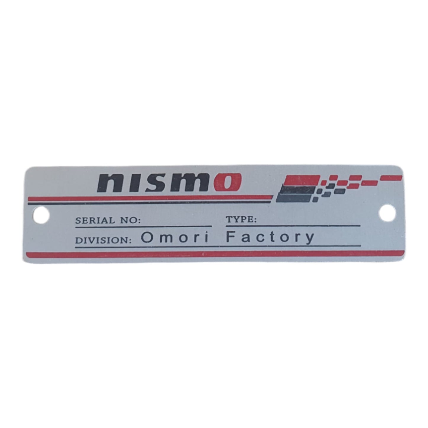 Nismo Serial Number Plate V3