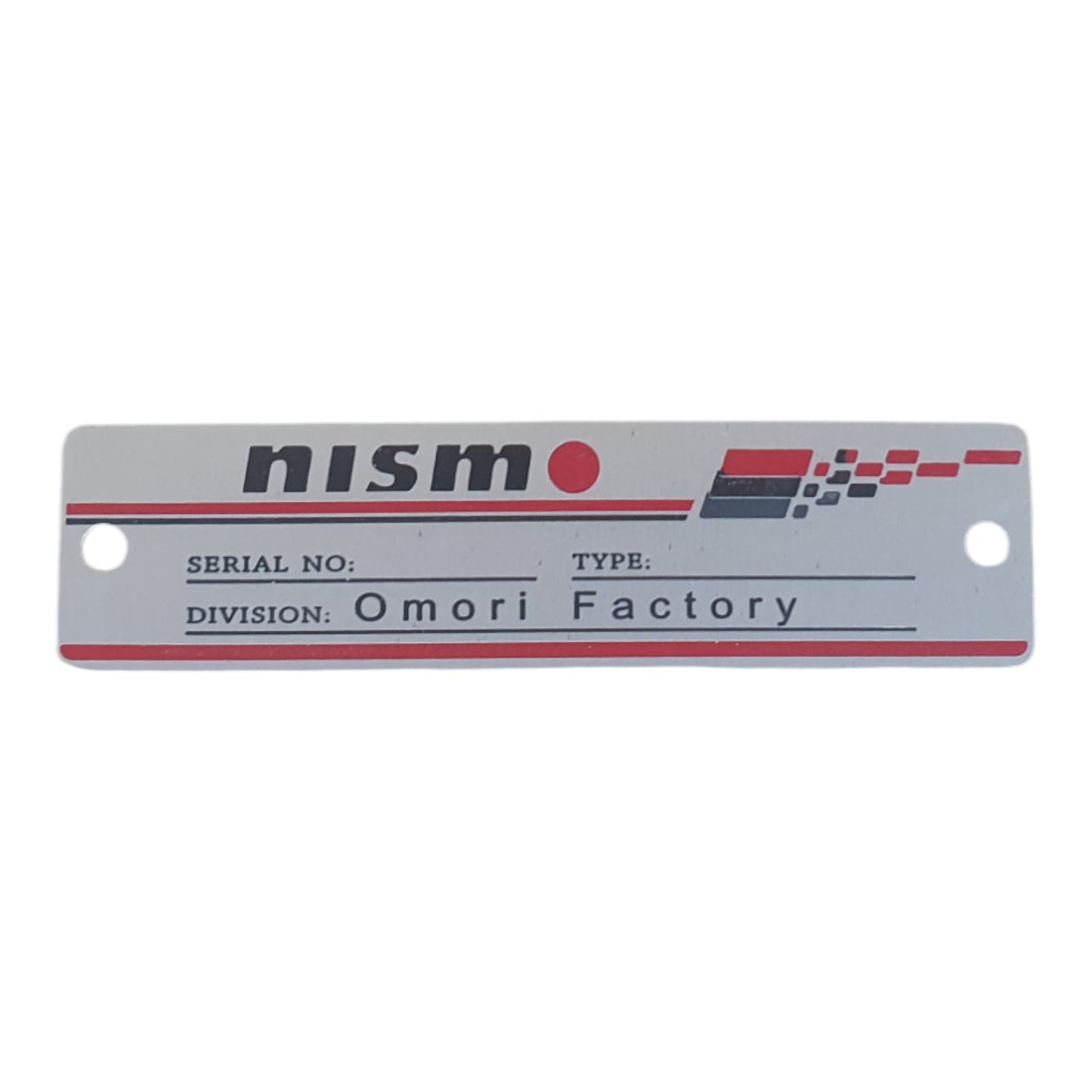 Nismo Serial Number Engine Plate