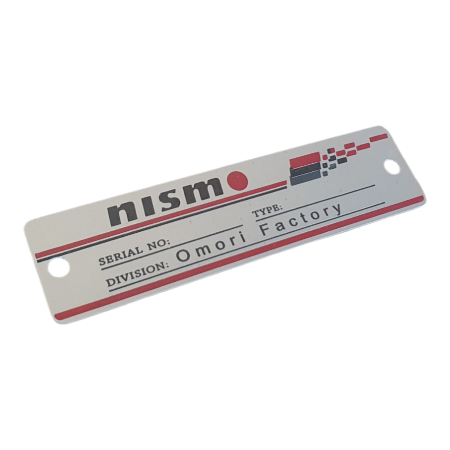 Nismo Serial Number Engine Plate