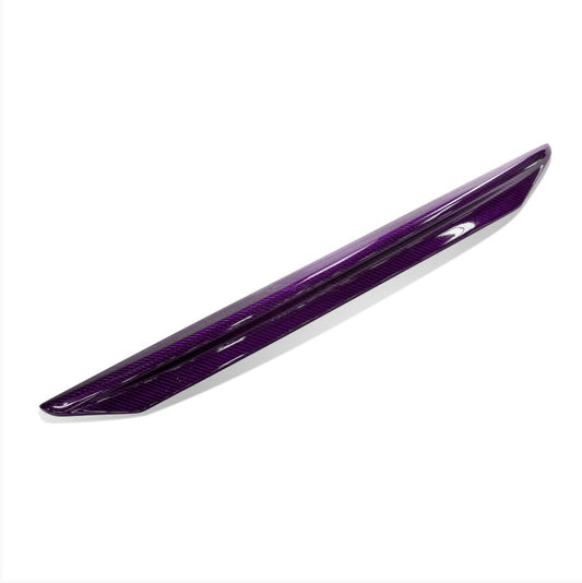 MINE'S Carbon Boot Lip Spoiler (Midnight Purple)