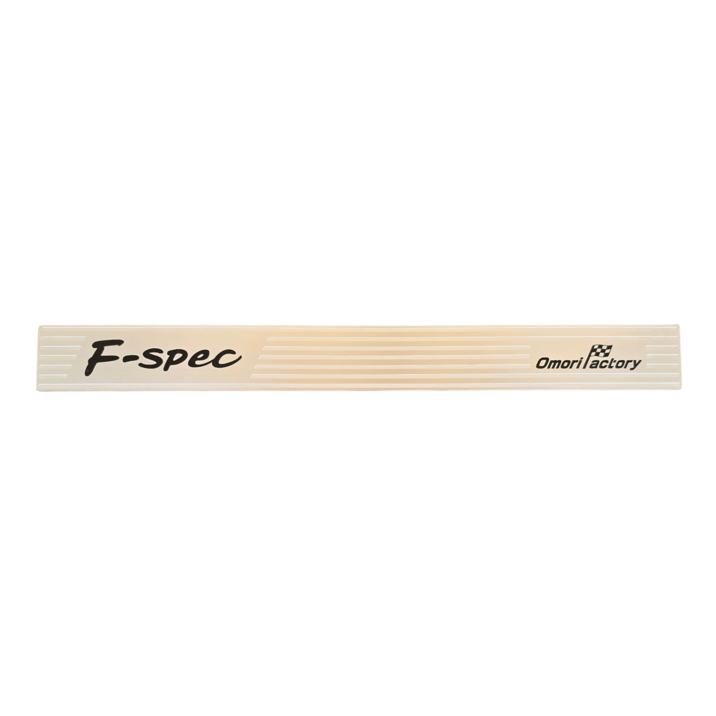 F-Spec Engine Coil Cover Plate (Black Edition)