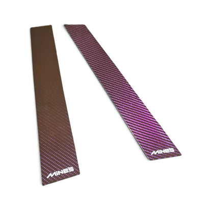 Carbon Pillar Garnish Set Type Mine´s (Purple) Skyline R34 BNR34